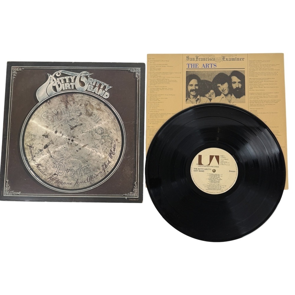 Nitty Gritty Dirt Band Dream Vinyl Record LP 1975 Envelope Cover Country Rock